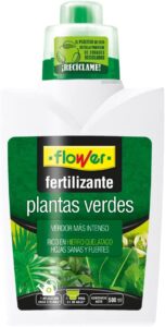 Flower Fertilizante Líquido Plantas Verdes, 500 ml