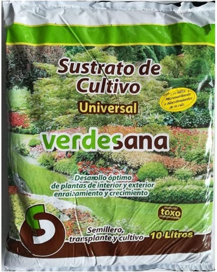 Sustrato de Cultivo Universal Plantas Interior y Exterior 10L