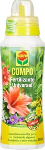 COMPO Fertilizante de calidad para plantas ornamentales de interior o terraza