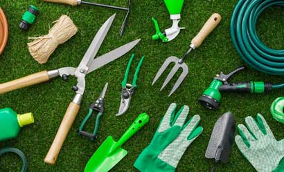 productos y artículos útiles para la jardinería